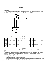 Đồ án Bài tập Cơ học đất, nền móng