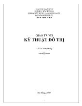 Giáo trình kỹ thuật đô thị - Lê Thị Kim Dung