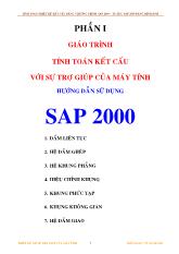 Giáo trình tính toán kết cấu với sự trợ giúp của máy tính