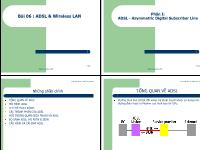 Bài giảng ADSL và Wireless LAN