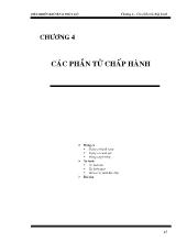 Bài giảng Các phần tử chấp hành