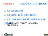 Bài giảng Chuỗi kích thước