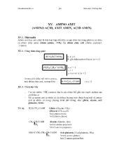 Bài giảng chương 10: Amino axit (amino acid, axit amin, acid amin)