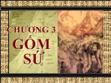 Bài giảng chương 3: Gốm sứ