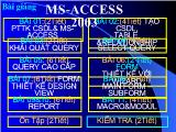 Bài giảng Cơ sở dữ liệu và khái quát MS-Access