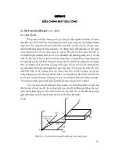 Bài giảng Điều chỉnh máy gia công