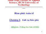 Bài giảng Hàm phức toán tử: Ánh xạ bảo giác