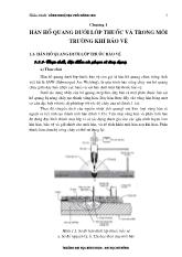 Bài giảng Hàn hồ quang dưới lớp thuốc và trong môi trường khí bảo vệ
