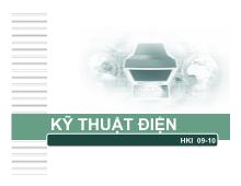 Bài giảng Kỹ thuật điện:Máy điện đồng bộ