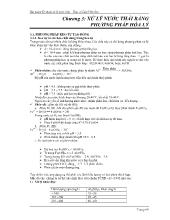 Bài giảng Kỹ thuật xử lý nước thải chương 3: Xử lý nước thải bằng phương pháp hóa lý
