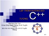 Bài giảng Lập trình hướng đối tượng C++ (Object oriented programming)