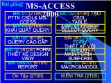 Bài giảng microsoft access 2000: main form – subform