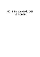 Bài giảng Mô hình tham chiếu OSI và TCP/IP