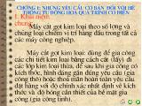 Bài giảng Những yêu cầu cơ bản đối với hệ thống tự động hoá quá trình cơ điện