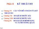 Bài giảng phần II: Kỹ thuật đo