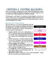 Bài giảng System hacking