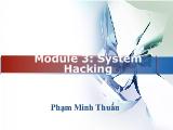 Bài giảng thực hành hệ điều hành mạng System hacking