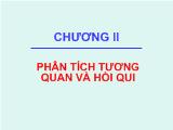 Bài tập Phân tích tương quan và hồi qui