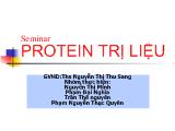 Bài thảo luận Protein trị liệu