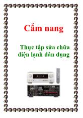 Cẩm nang thực tập sửa chữa điện lạnh dân dụng