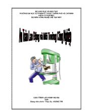 Giáo trình An toàn lao động và môi trường công nghiệp