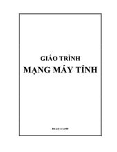 Giáo trình mạng máy tính: Sơ lược lịch sử phát triển của máy tính
