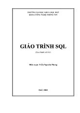 Giáo trình SQL - Trần Nguyên Phong