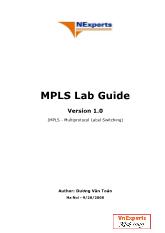 Tài liệu về MPLS Lab