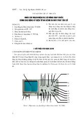 Thí nghiệm vật lý Khảo sát mạch điện RLC có dòng xoay chiều dùng dao động ký điện tử hai kênh và máy phát tần số