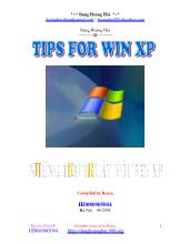 Thủ thuật trong winXP