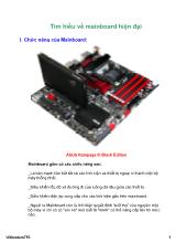 Tìm hiểu về mainboard hiện đại: Chức năng của mainboard