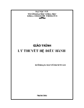 Giáo trình lý thuyết hệ điều hành - Nguyễn Kim Tuấn
