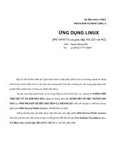 Ứng dụng hệ điều hành linux