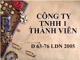 Bài giảng Công ty TNHH 1 thành viên