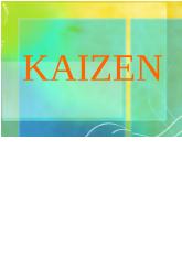 Bài giảng Kaizen: Biến ý tưởng thành thắng lợi