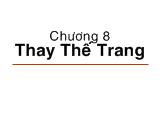 Bài giảng Thay thế trang