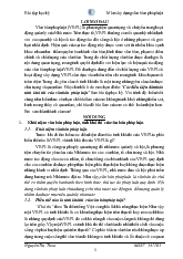 Đề tài môn xây dựng pháp luật: Các điều kiện đảm bảo tính khả thi của văn bản pháp luật