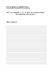 Đề tài: tìm hiểu và cách sử dụng phần mềm enterprise architect