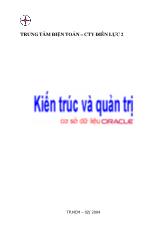 Tài liệu Hệ quản trị cơ sở dữ liệu Oracle