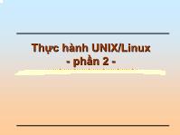 Thực hành Unix, linux: Biên dịch và thực thi chương trình C/C++