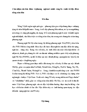 Cảm nhận của bản thân về phương ngữ nơi mình sống So sánh với đặc điểm tiếng toàn dân