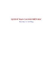 Lịch sử đạo cao đài miền bắc