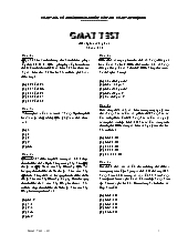 Bộ đề thi Gmat Test - FPT (có đáp án)