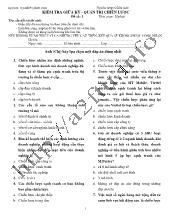 Bộ đề thi trắc nghiệm quản trị chiến lược