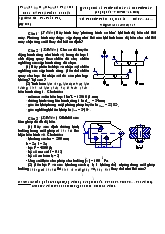 Bộ đề thi kết thúc học phần Cơ sở thiết kế máy và chi tiết máy