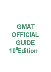 Gmat official guide 10th edition