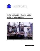 Nhận thức về môi trường và phát triển bền vững