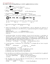 Trắc nghiệm Hóa Hữu cơ 1