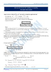 Bài toán về Al(OH)3 và Zn(OH)2 tài liệu bài giảng