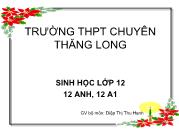 Bảo vệ vốn gen của loài người và một số vấn đề xã hội của di truyền học